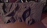 4. fáze 3D pozadí - druhý posyp pískem